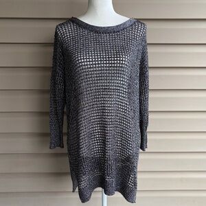 •Lane Bryant• Shimmery Open Knit Sweater - Size 18/20